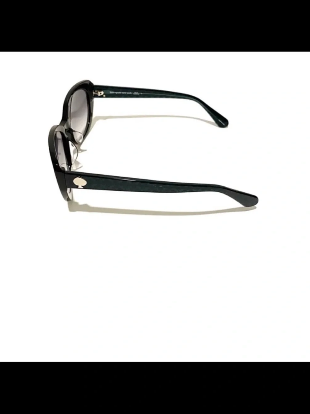 KATE SPADE NEW YORK Black Everett Cat Eye Sunglasses NWT